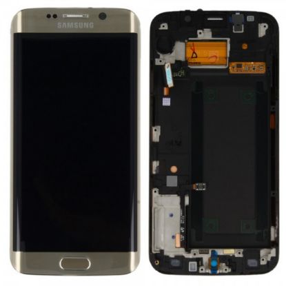 Bild von Samsung Galaxy S6 Edge (SM-G925F) Display GH97-17162C - Gold