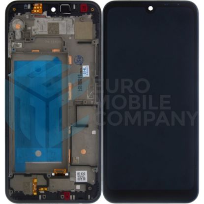 Bild von LG Q60 Display + Digitizer Complete With Frame - Black