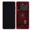 Bild von Samsung Galaxy S20FE SM-G780F (GH82-24219E) Display Complete - Cloud Red