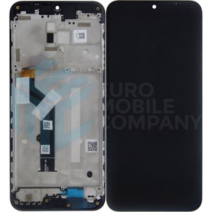 Bild von Motorola Moto G9 Play Display + Digitizer + Frame (5D68C17397) - Black