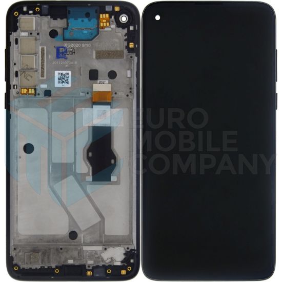 Bild von Motorola Moto G8 Power Display + Digitizer + Frame (5D68C16142) - Vulcan Black