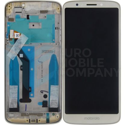 Bild von Motorola Moto G6 Play Display + Digitizer + Frame (5D68C10051) - Fine Gold