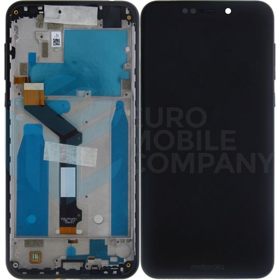 Bild von Motorola One Display + Digitizer + Frame (5D68C11802) Display - Black