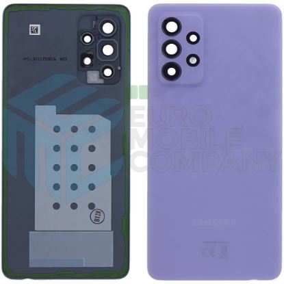 Bild von Samsung Galaxy A52 5G (SM-A525F SM-A526B) Battery cover (GH82-25225C) - Awesome Violet