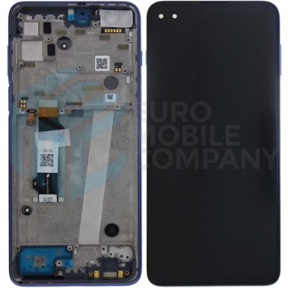 Bild von Motorola Moto G 5G Plus Display Complete + Frame (5D68C17494) - Azury Blue