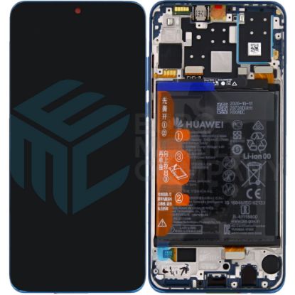 Bild von Huawei P30 Lite New Edition (MAR-L21BX) OEM Service Part Screen Incl. Battery (02353FQE) - Blue