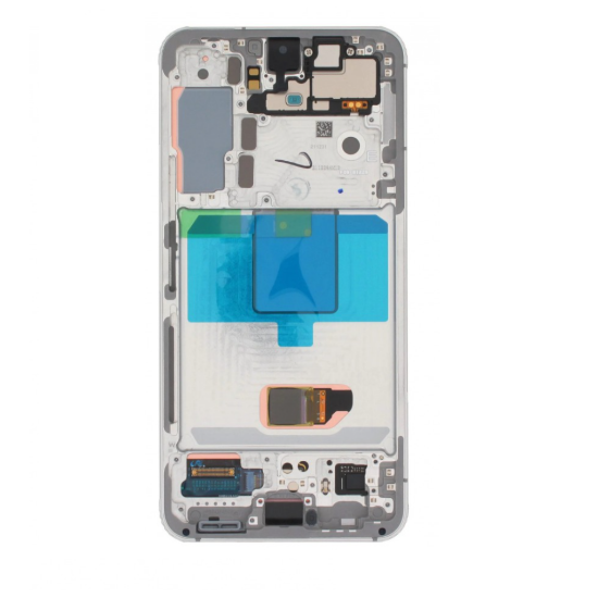 Bild von Samsung Galaxy S22 (SM-S901B) Display Complete GH82-27521B - Phantom White