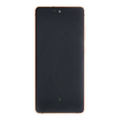 Bild von Samsung Galaxy S20FE SM-G780F (GH82-24219F / GH82-24220F) Display Complete - Cloud Orange