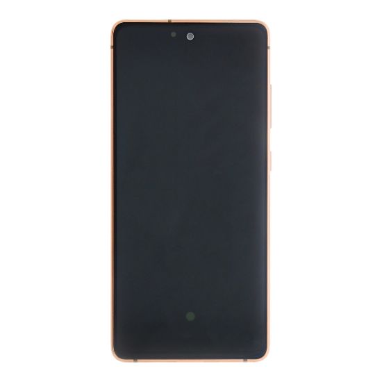 Bild von Samsung Galaxy S20FE SM-G780F (GH82-24219F / GH82-24220F) Display Complete - Cloud Orange