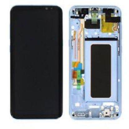 Bild von Samsung Galaxy S8 Plus (SM-G955F) GH97- 20564D Display with Digitizer + Frame  - Coral Blue