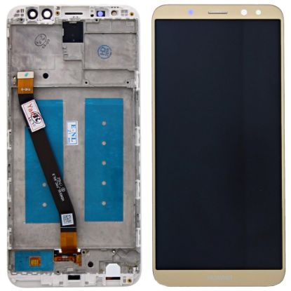 Bild von Huawei Mate 10 Lite (RNE-L01/ RNE-L21) Display + Digitizer + Frame - Gold