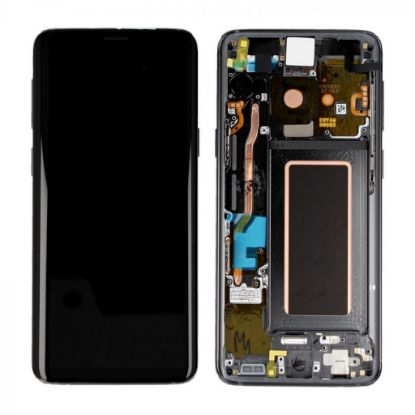 Bild von Samsung Galaxy S9 (SM-G960F) GH97-21697EC / GH97-21696C Display Complete - Titanium Grey