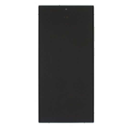 Bild von Samsung Galaxy S23 Ultra (SM-S918B) (GH82-30466B / GH82-30465B) Display Complete (No Front Camera) - Cream