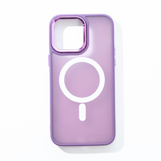 Bild von Magnetic Case For iPhone 13 Pro Max - Elegant Purple