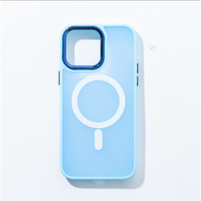 Bild von Magnetic Case For iPhone 14 Pro - Pastel Blue