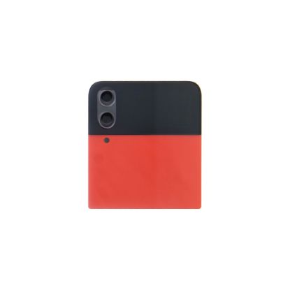 Bild von Samsung Galaxy Z Flip 4 (SM-F721B) Battery Cover Up + Outer LCD display (GH97-27947H) - Red