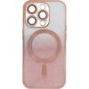 Bild von Gilter &amp; Glossy TPU Case For iPhone 15 - Silver Pink