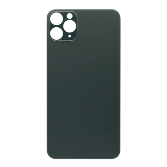 Bild von For iPhone 11 Pro Max Extra Glass Matte Midnight Green (Enlarged Camera Frame) (excl. Logo)