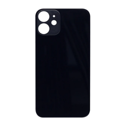 Bild von For iPhone 12 Mini Extra Glass Black (Enlarged Camera Frame) (excl. Logo)