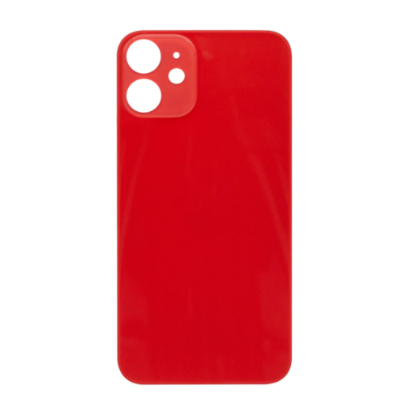 Bild von For iPhone 12 Mini Extra Glass Red (Enlarged Camera Frame) (excl. Logo)