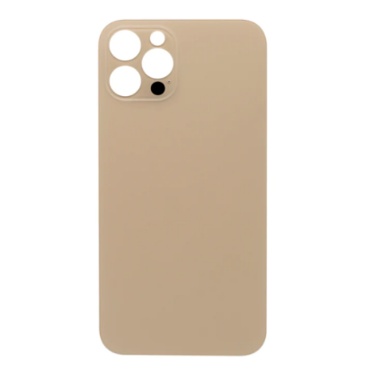 Bild von For iPhone 12 Pro Extra Glass Gold (Enlarged Camera Frame) (excl. Logo)