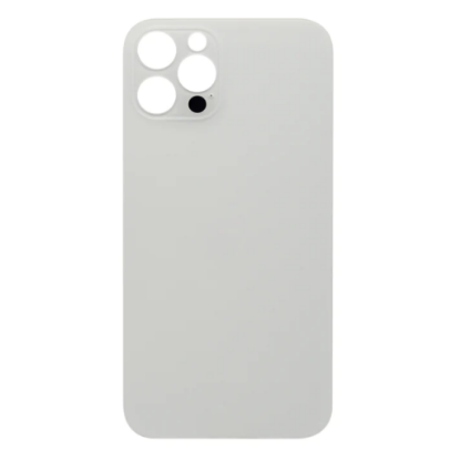 Bild von For iPhone 12 Pro Extra Glass Silver (Enlarged Camera Frame) (excl. Logo)