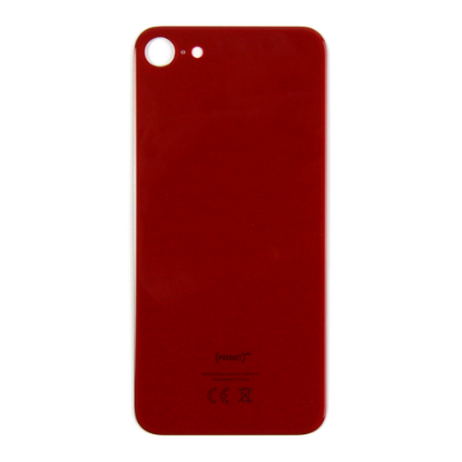 Bild von For iPhone 8 Extra Glass Red (Enlarged Camera Frame) (excl. Logo)