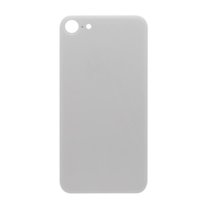 Bild von For iPhone 8 Extra Glass White (Enlarged Camera Frame) (excl. Logo)