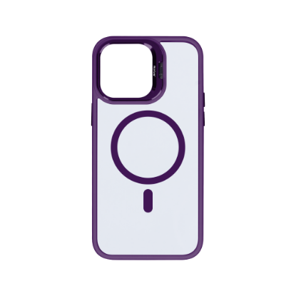 Bild von Rixus Classic 03 Case With MagSafe For iPhone 15 - Deep Purple