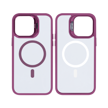 Bild von Rixus Classic 03 Case With MagSafe For iPhone 14 Pro - Dark Pink