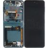 Bild von Samsung Galaxy Z Flip 3 (SM-F711B) Display Complete + Frame (No Camera) GH82-27244C / GH82-27243C - Green