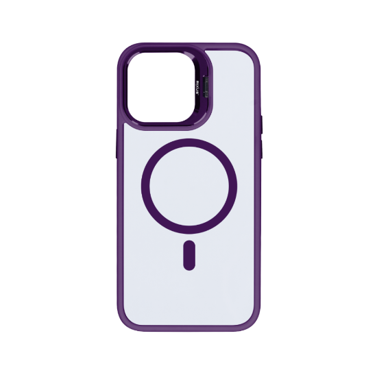 Bild von Rixus Classic 03 Case With MagSafe For iPhone 12 Pro Max - Deep Purple