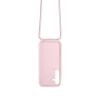 Bild von Rixus For Samsung Galaxy S24 5G S921B TPU Necklace Cord Cover Pink