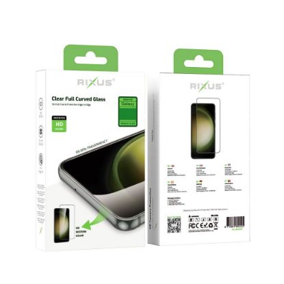 Bild von Rixus For Samsung Galaxy S23 FE Tempered Glass Curved Edge