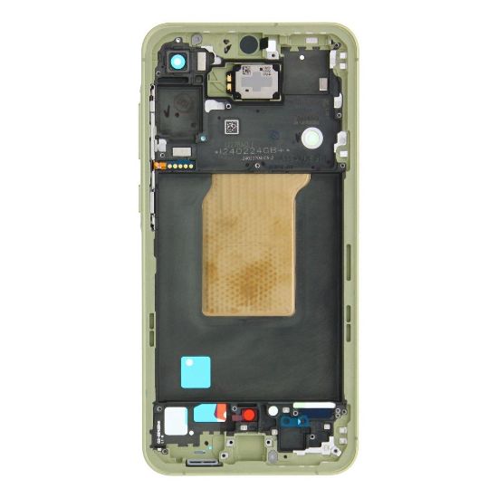 Bild von Samsung Galaxy A55 5G A556B Middle Frame (GH82-34309D) Yellow Service Pack