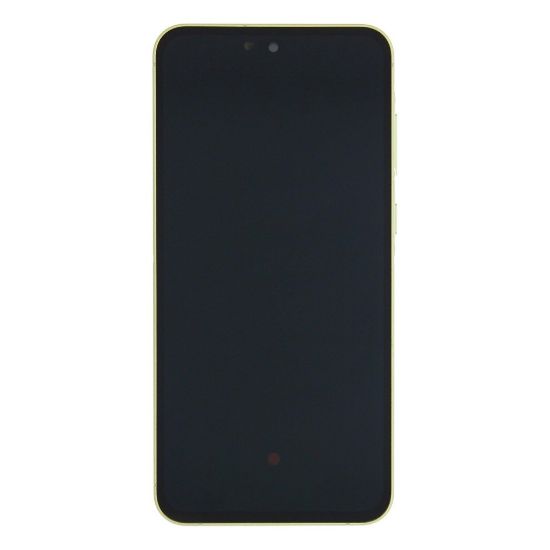 Bild von Samsung Galaxy A55 A556B Display And Digitizer With Frame Yellow Pre Assembled