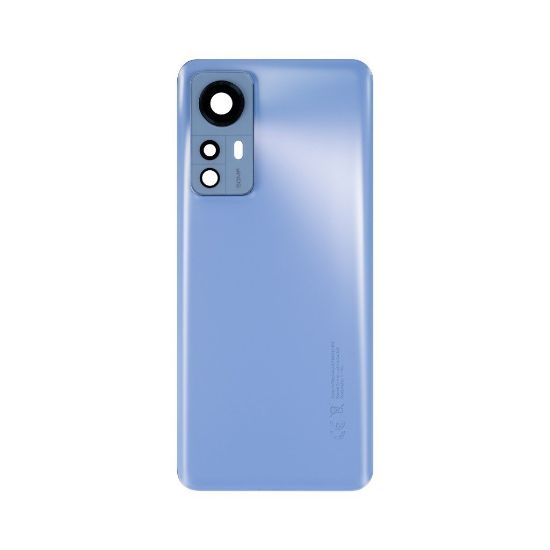 Bild von Xiaomi 12 (2201123G) Back Cover Blue With Lens OEM