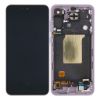 Bild von Samsung Galaxy A55 A556B Display And Digitizer With Frame Lavender Pre Assembled