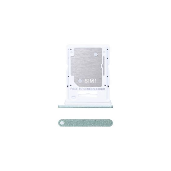 Bild von Xiaomi Redmi Note 13 4G (23129RAA4G) Sim Card Holder Mint Green OEM