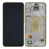 Bild von Samsung Galaxy A35 5G A356B Display And Digitizer With Frame Yellow Pre Assembled