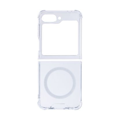 Bild von Rixus For Samsung Galaxy Z Flip6 Anti-Burst Case With MagSafe Transparent