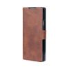 Bild von Rixus Wallet Case For Samsung Galaxy Z Fold 4 With Pen Holder Brown