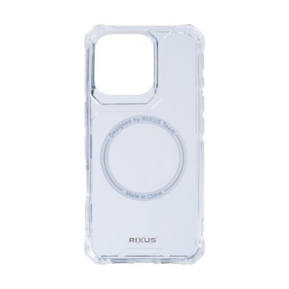 Bild von Rixus For iPhone 16 Pro Max Armor-X Anti Shock Case With MagSafe Transparent