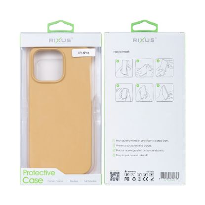 Bild von Rixus Soft TPU Phone Case For iPhone 16 Pro Gold