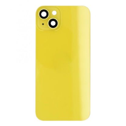 Bild von For iPhone 14 Plus Extra Glass Yellow (Enlarged Camera Frame) (excl. Logo)