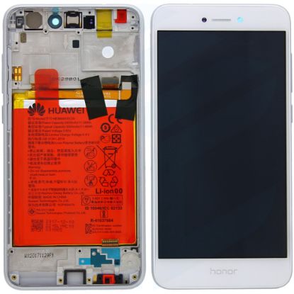 Bild von Huawei Honor 8 Lite OEM Service Part Screen Incl. Battery (02351UYE) - White