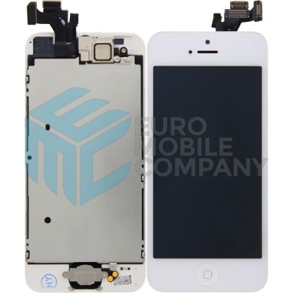 Bild von iPhone 5 Display + Digitizer, Pre Assembled High Quality - White