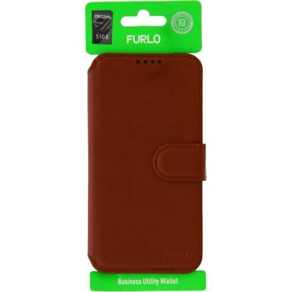 Bild von Samsung Galaxy S10e (SM-G970F) Furlo Wallet Business Case - Brown