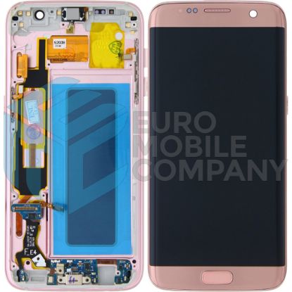 Bild von Samsung Galaxy S7 Edge (SM-G935F) OEM Display Replacement Glass - Rose Gold