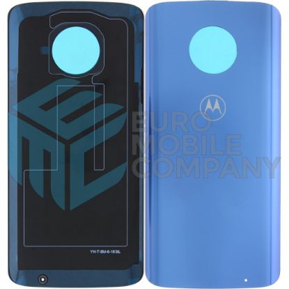 Bild von Motorola Moto G6 Plus (XT1926) Battery Cover - Blue